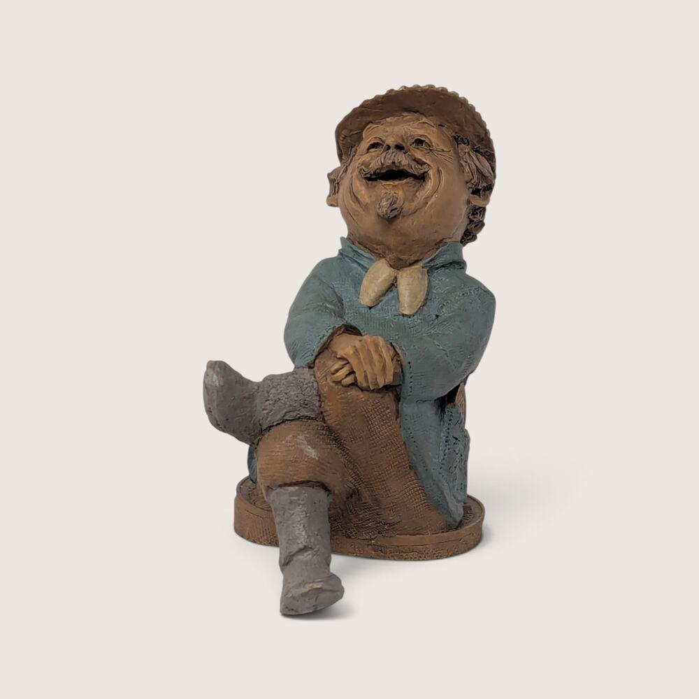 Vintage Tom Clark Gnome Marty Figurine Signed Cairn Studio Resin